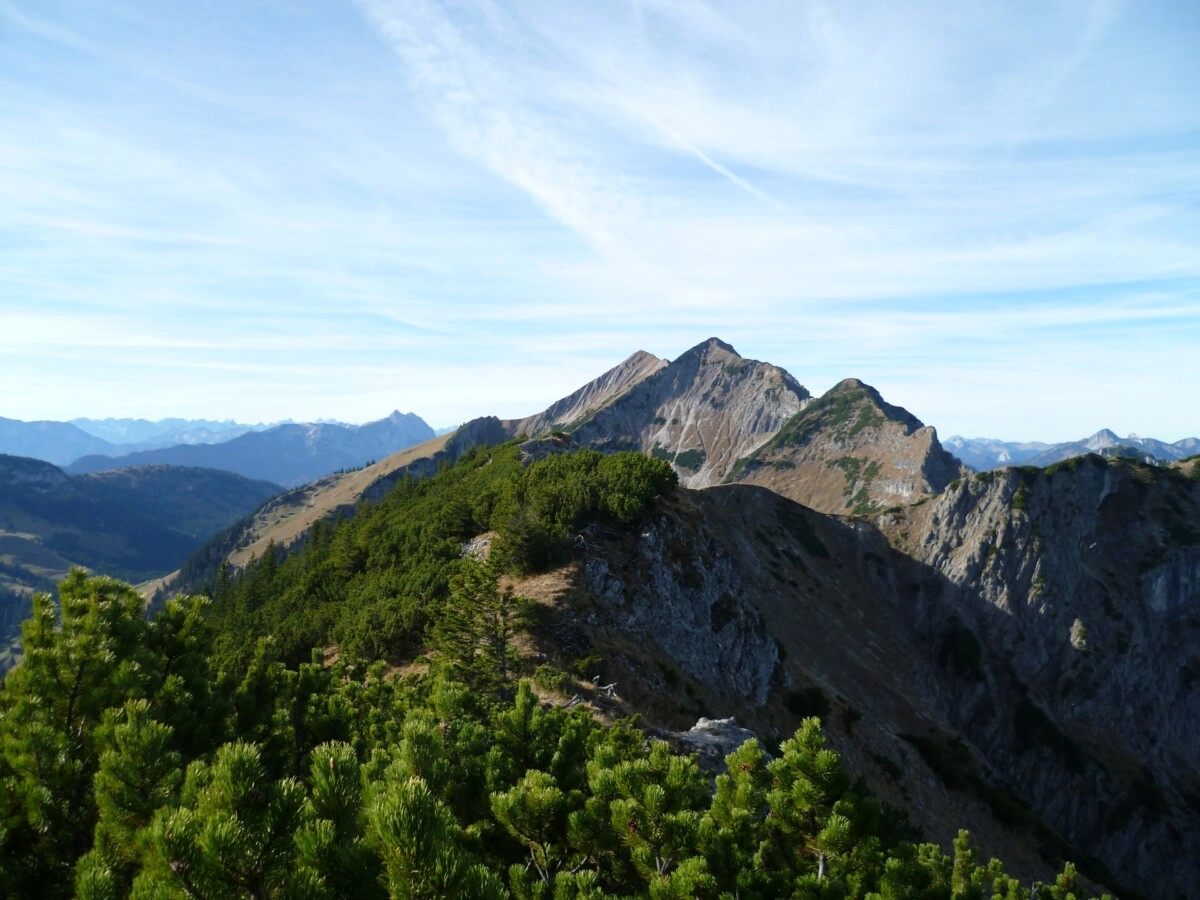 Ausblick vom Gipfel der Schönfeldalm in Thiersee