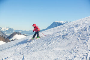 Kind im Skigebiet TIROLINA Hinterthiersee